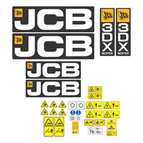 jcb decal kits